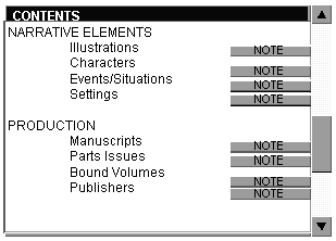 CONTENTS design for novice users