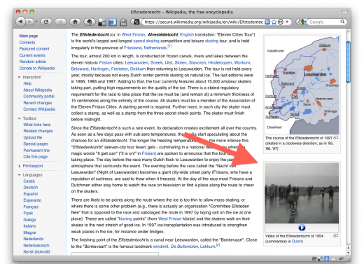 Image 4: Example of Audiovisual Enrichment of an Article on Wikipedia