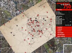 Amersfoort op de Kaart - Map overlay 1888