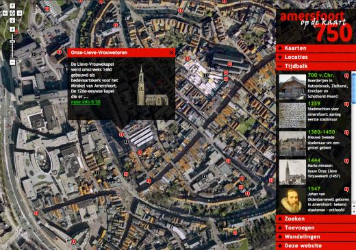 Amersfoort op de Kaart - Points of interest