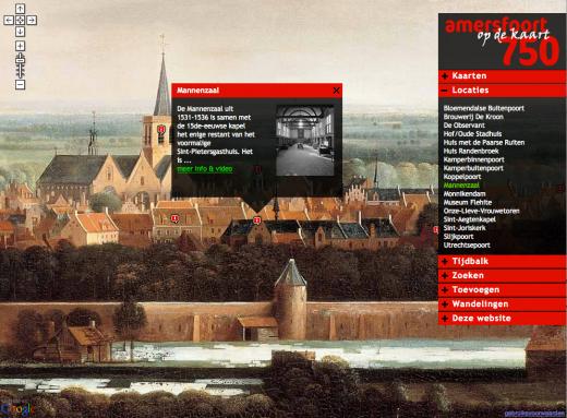 Amersfoort op de Kaart - Painting Withoos