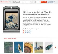 MFA Mobile: Just Browse, Order and Download.