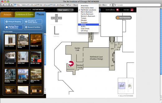 Pathfinder - Map Zoom with Pathfinder Kiosk Location Pathfinder - Map Zoom with Pathfinder Kiosk Location