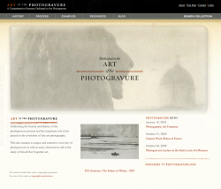 The Art of Photogravure_Home The Art of Photogravure_Home