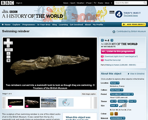 A History of the World in 100 objects object page