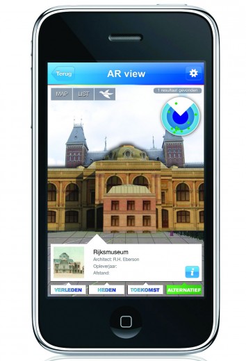 Urban Augmented Reality - Amsterdam