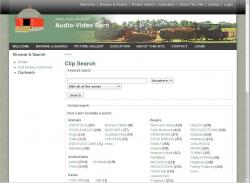 A-V Barn: Search Page A-V Barn: Search Page