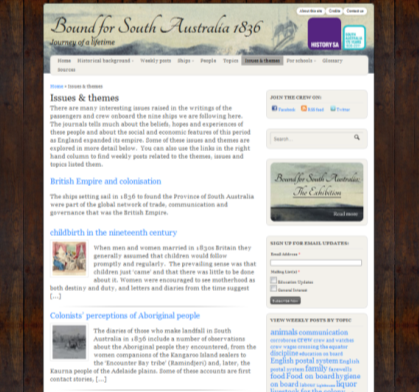 Bound for South Australia - image 2 - issues and themes