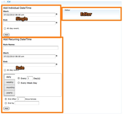 Bostick, B., and L. Garfield, Installing the Collaborative Calendar: Figure 1 Bostick, B., and L. Garfield, Installing the Collaborative Calendar: Figure 1