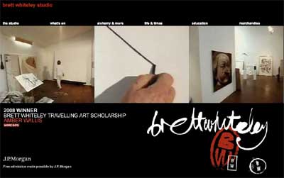 Brett Whiteley Studio home page