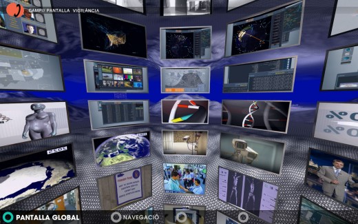 Virtual environment of Global Screen