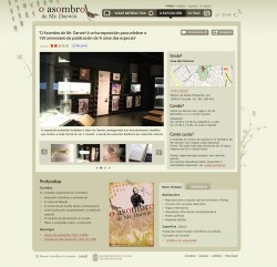 Doménech, F., MisterDarwin.eu: A Web Exhibition Based On 2.0 Interactivity: Figure 2