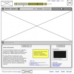 Doménech, F., MisterDarwin.eu: A Web Exhibition Based On 2.0 Interactivity: Figure 7