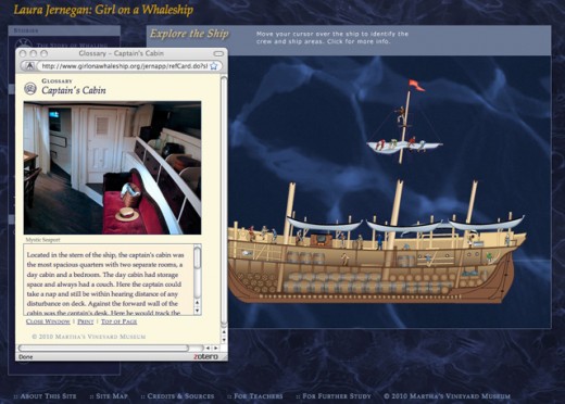 Interactive feature: "Explore the Ship"
