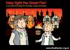 Great Fire of London postcard