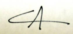 claudio signature