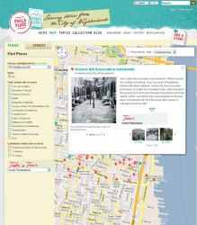Fisher, M., et al., PhilaPlace to AnyPlace: Building a Reusable Community Platform for Mapping and Sharing History, Figure 2 Fisher, M., et al., PhilaPlace to AnyPlace: Building a Reusable Community Platform for Mapping and Sharing History, Figure 2