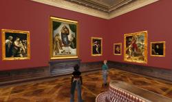Dresdengallery Hall of Raphael's Sistine Madonna