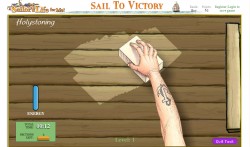 A Sailor's Life for Me! holystoning game