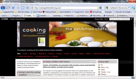 Cooking Exhibition Chefs Home Page