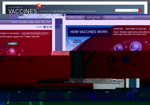 History of Vaccines Online Activities History of Vaccines Online Activities