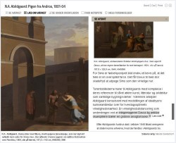 Hvidt, A.R., and M. Sanderhoff, Rhizomatic Art Stories – Balancing between Innovation and Usability: Figure 12 Hvidt, A.R., and M. Sanderhoff, Rhizomatic Art Stories – Balancing between Innovation and Usability: Figure 12