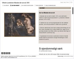 Hvidt, A.R., and M. Sanderhoff, Rhizomatic Art Stories – Balancing between Innovation and Usability: Figure 13 Hvidt, A.R., and M. Sanderhoff, Rhizomatic Art Stories – Balancing between Innovation and Usability: Figure 13