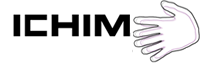 ICHIM small logo: six-fingered hand
