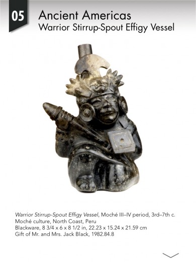 Stirrup-Spout Effigy Vessel (front)