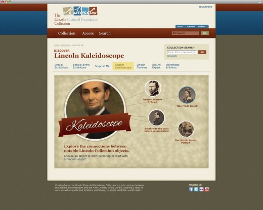 LincolnCollection.org Kaleidoscope