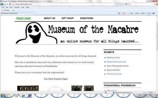 Museum of the Macabre Home Page