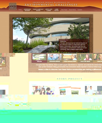 American Indian Responses to Environmental Challenges homepage