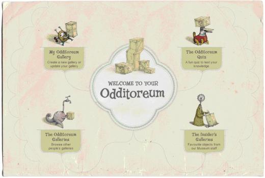 The Odditoreum Online Project - Title Screen