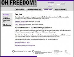 Oh Freedom! Detail of the Lesson Plan Overview