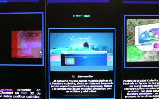 Virtual introduction to webmuseum and specific program