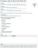 MW2011 Best of the Web Nomination Form