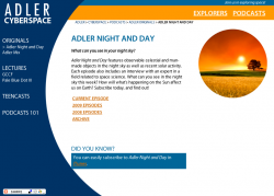 Adler Night and Day Podcast