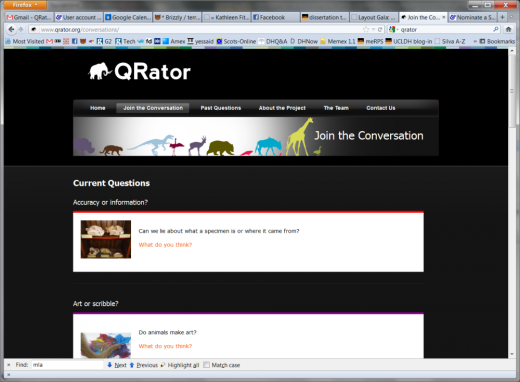 the Qrator website