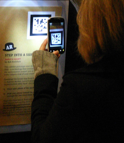 Rothfarb, R., Mixing Realities to Connect People, Places, and Exhibits Using Mobile Augmented-Reality Applications, Figure 1 Rothfarb, R., Mixing Realities to Connect People, Places, and Exhibits Using Mobile Augmented-Reality Applications, Figure 1