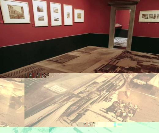 Floor covered with images