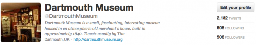 twitter, Dartmouth Museum