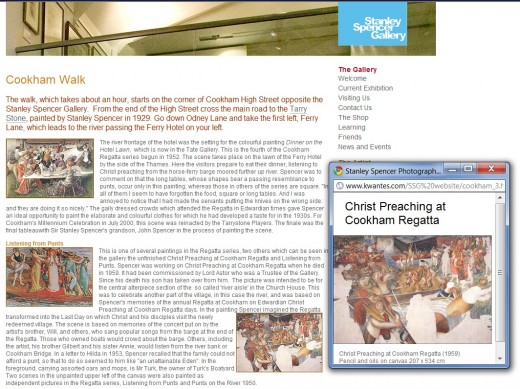 Sir Stanley Spencer Gallery Cookham Walk