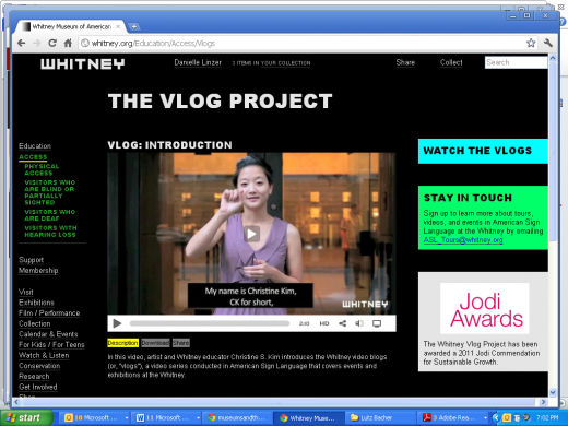 The Vlog Project Homepage