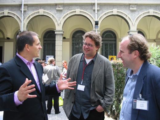 Xavier, Scott, and Jim in Milano
