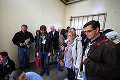 Pre-conference tour group